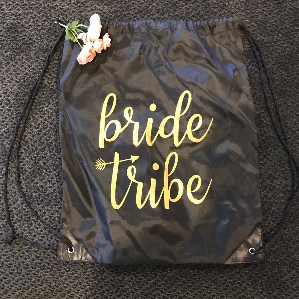 Bride Tribe drawstring bag